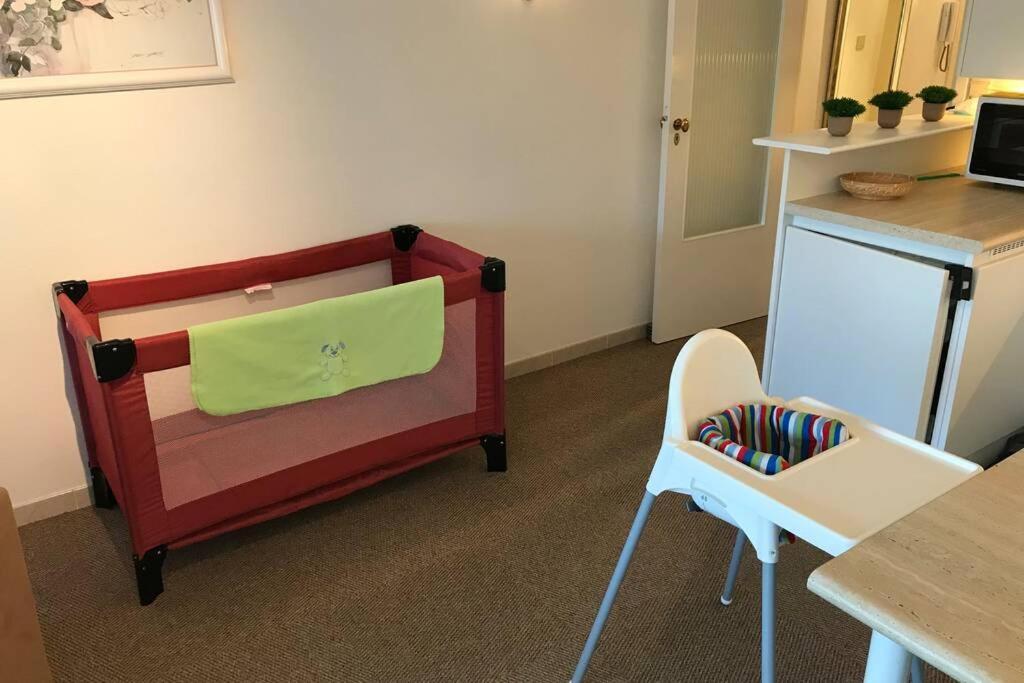 Zonnige Studio Mermoz Koksijde-Bad Kültér fotó